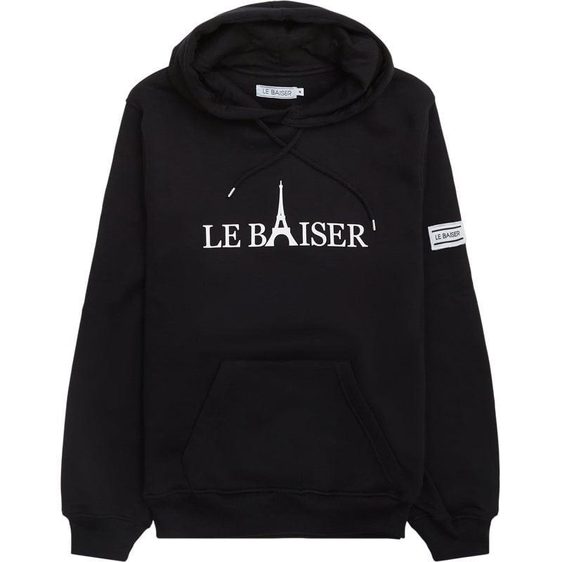 Stilfuld Rouge Hoodie i Sort fra Le Baiser