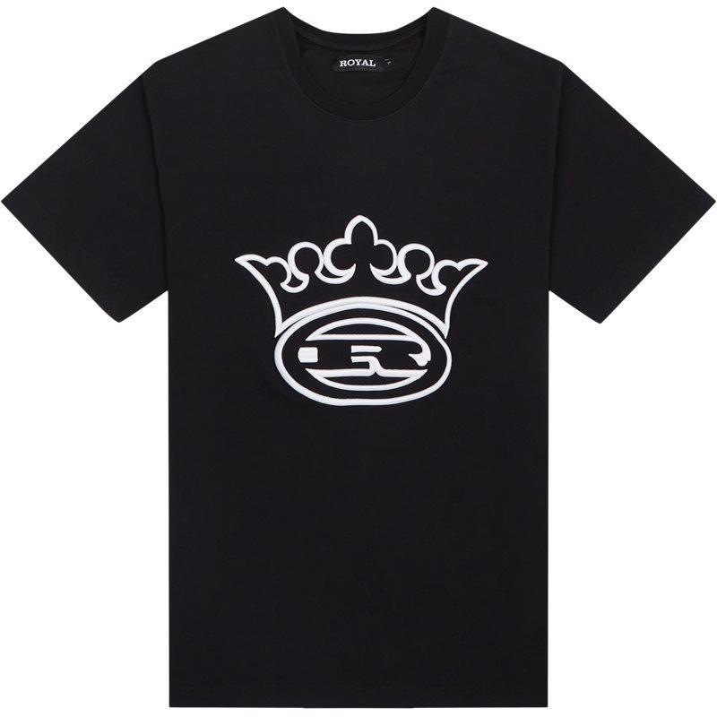Creek T-shirt i Sort fra Royal - Klassisk Komfort