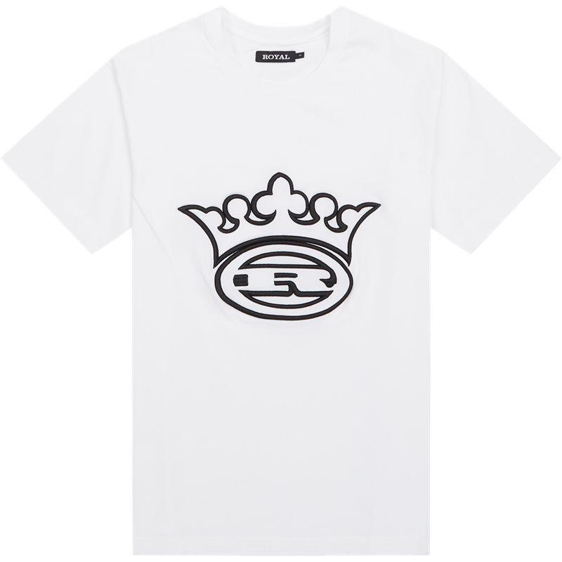 Creek T-shirt i Hvid fra Royal - Klassisk og Komfortabel
