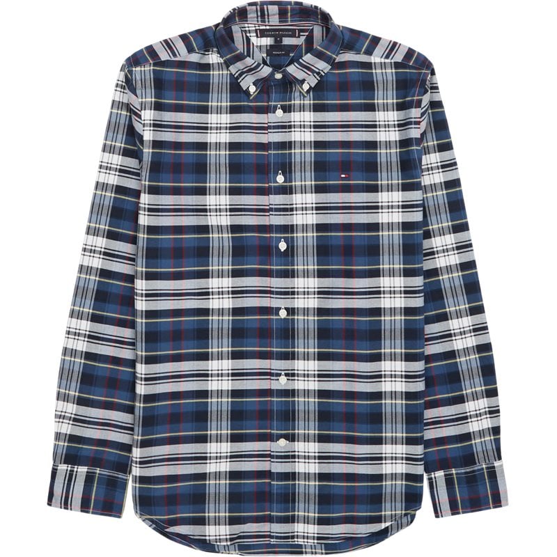 Oxford Heritage Plaid Skjorte fra Tommy Hilfiger - Tilbud!