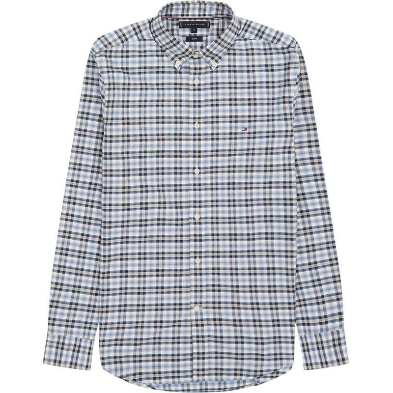 Tommy Hilfiger Oxford Lumber Plaid Skjorte - Stilfuld Elegance
