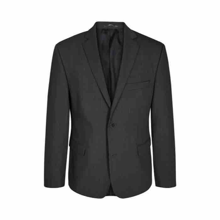 Blazer i grå fra Sunwill – Regular Fit, rejsevenlig kvalitet