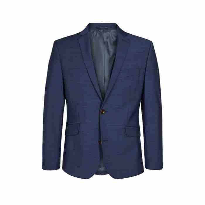 Blazer i Moderne Fit - Medium Blå fra Sunwill