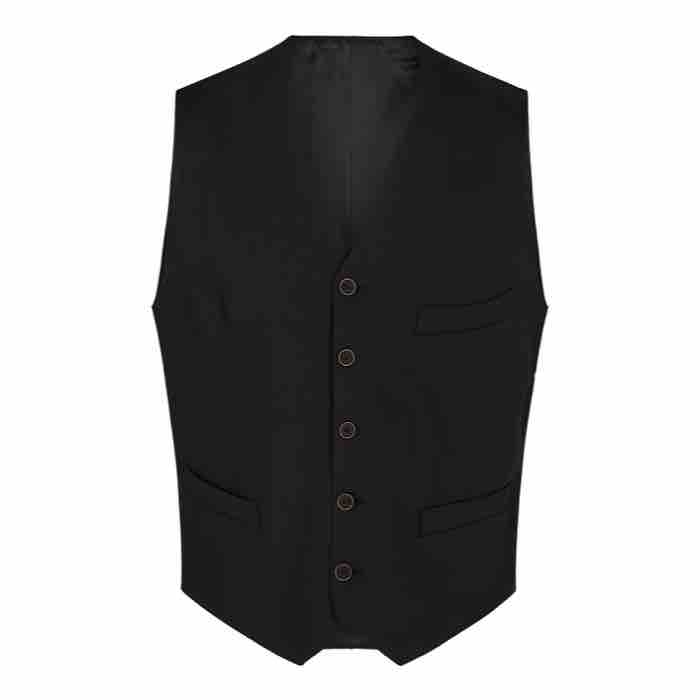 Vest Regular Fit 2016 2722 100 Black 60 Normal fra Sunwill