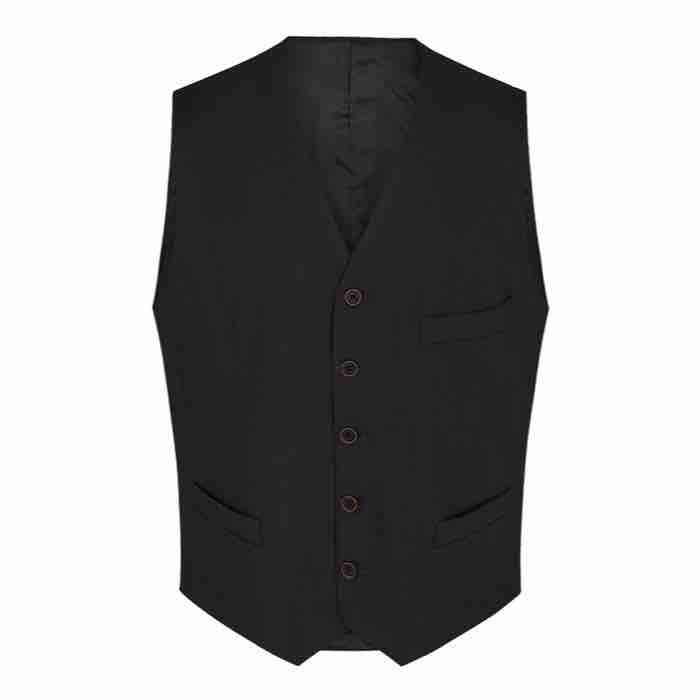 Sunwill Regular Fit Vest i Charcoal - Tilbud!