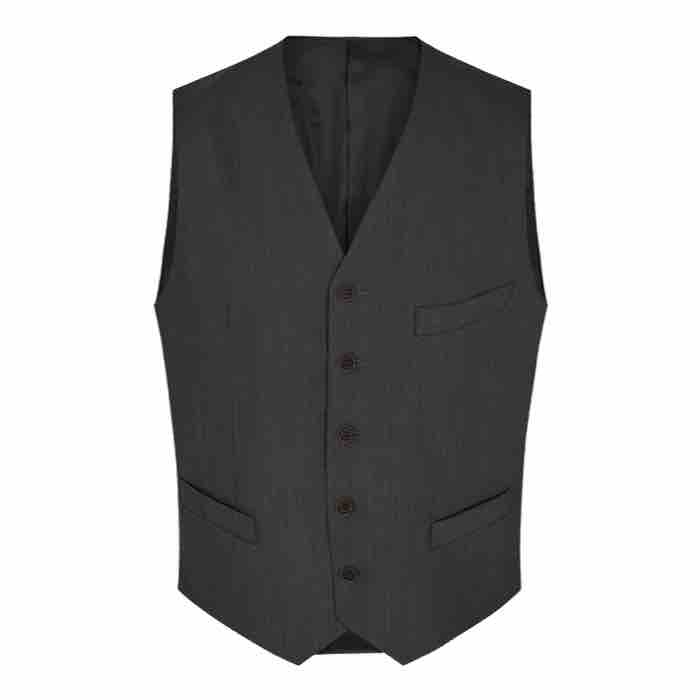 Grå Regular Fit Vest fra Sunwill - Hurtig levering!