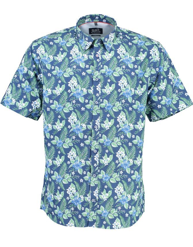 Mens Sports Shirt Modern S S fra Salt