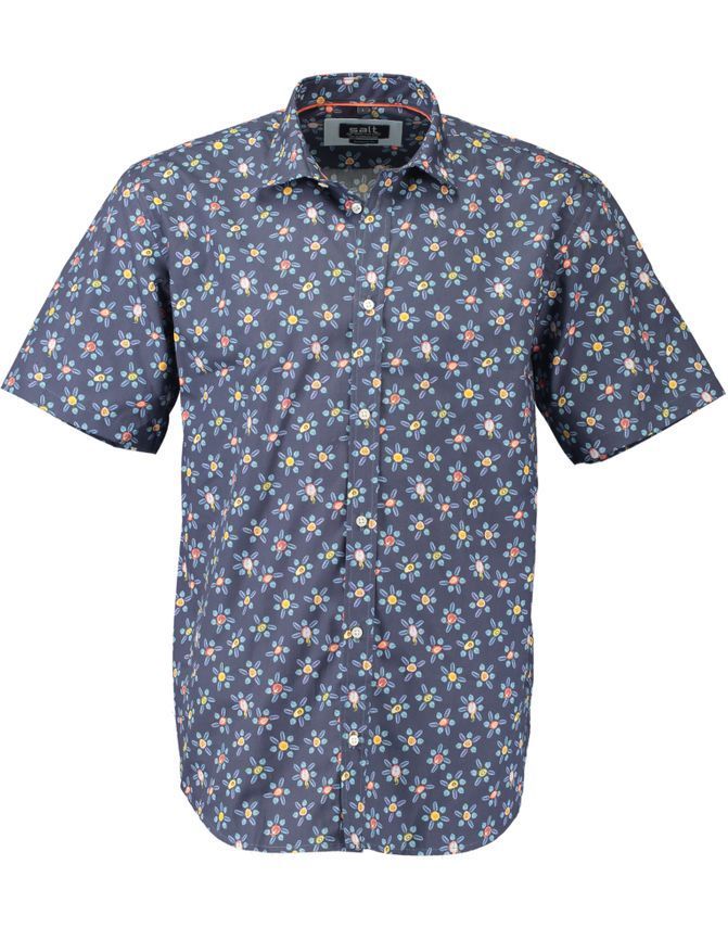 Mens Shirt S S Modern Fit fra Salt