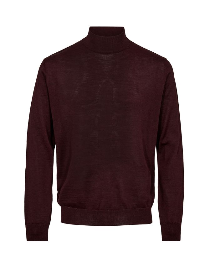 BBW Turtleneck i Merino Uld fra Black Blue