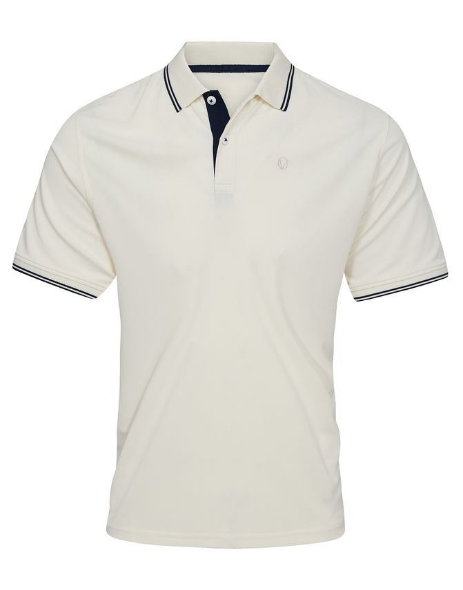 Herre Performance Polo i Moderne Fit fra Salt - Kvalitet og Stil