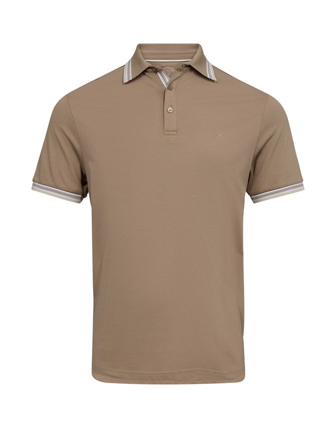 Herre Polo Brick - Moderne Fit med Stil og Komfort