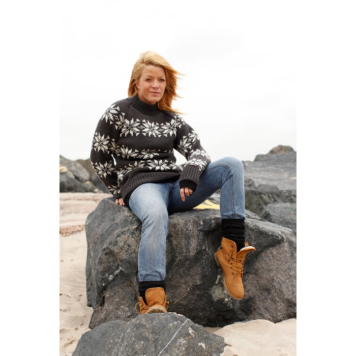 Islandske Uld Sweater fra Wool Of Scandinavia - Must-Have!