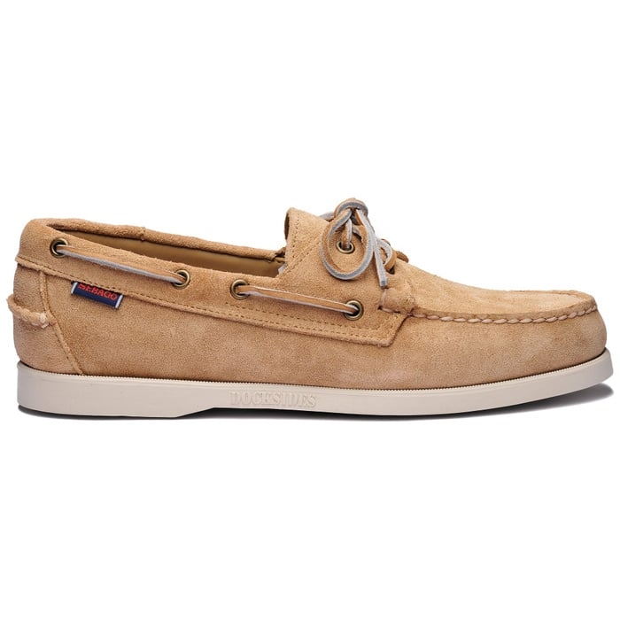 Håndlavede Beige Camel Sejlersko fra Sebago – Stilfuld Elegance
