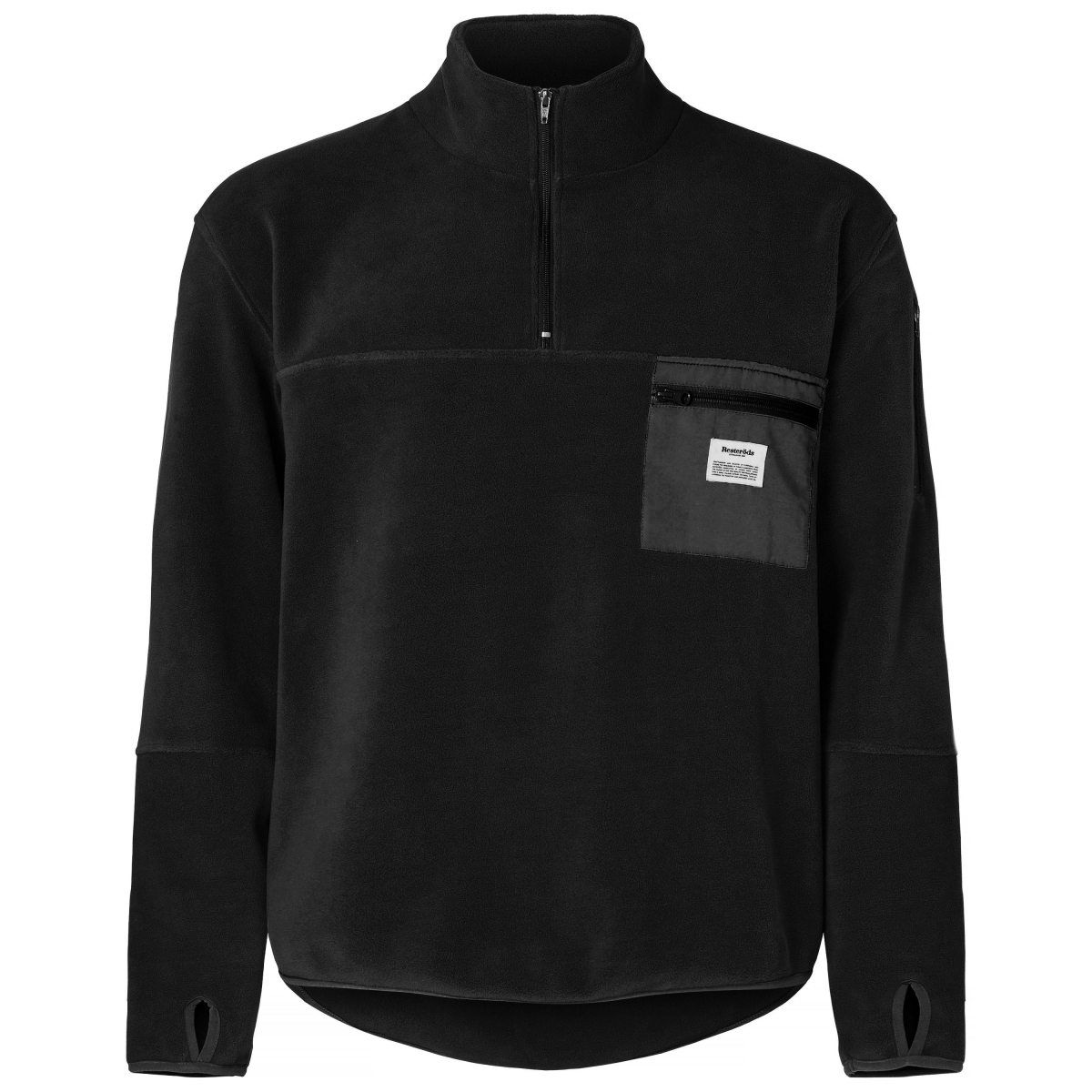 Resteröds Fleece Trøje i Sort – Hurtig Levering!