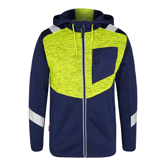 Fe Engel Cargo Strikcardigan   Blue Ink Gul 5 fra Fe-engel