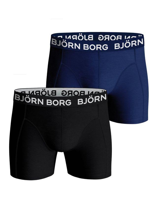 2-pak boxershorts Noos Solids fra Björn Borg