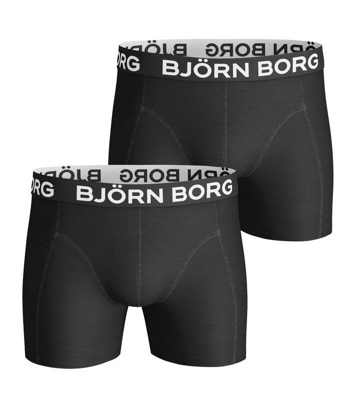 2-pak boxershorts Noos Solids fra Björn Borg