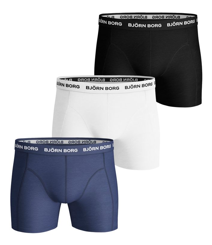 3-pak klassiske boksershorts fra Björn Borg - tilbud!