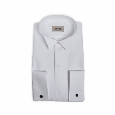 Bosweel Hvid Kjole Skjorte - Classic Fit, Hurtig Levering!