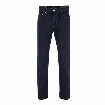 Brax Cooper Jeans - Mørk Blå Denim Tilbud!