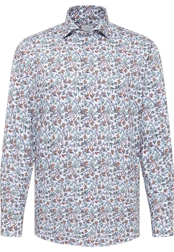 Blomstret skjorte 1167 X18k fra Eterna på tilbud!