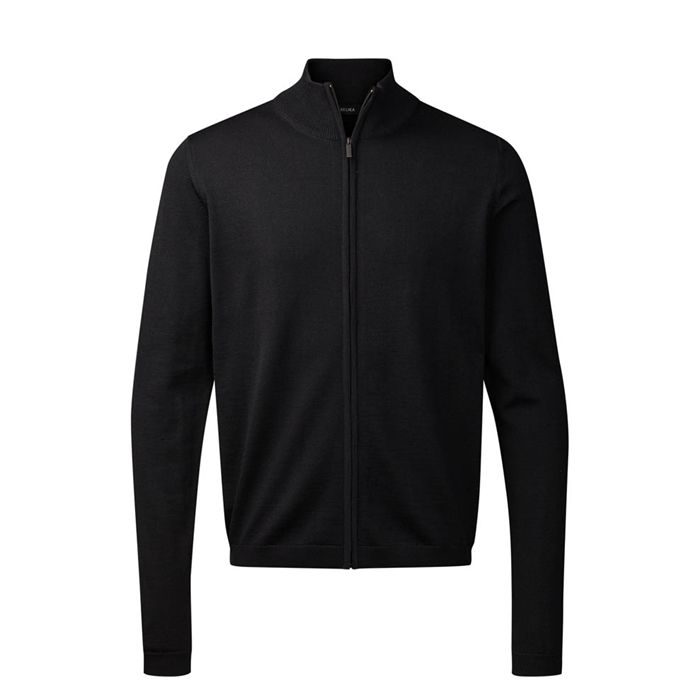 Zip Cardigan i Sort fra Belika - Fantastisk tilbud!
