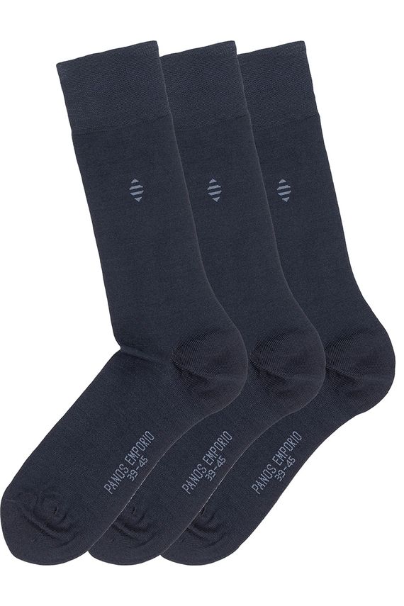3-pak Daniel Bamboo Strømper fra Panos Emporio