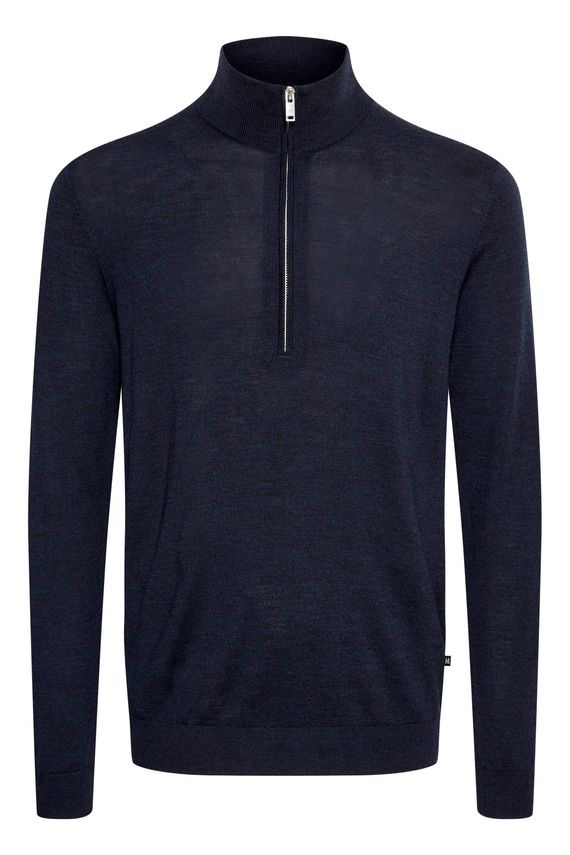 Halv-zip pullover i 100% uld fra Matinique