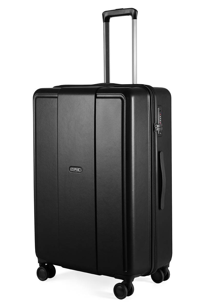 Epic Pop 6.0 Sort Kuffert 105L - Letvægts Trolley Tilbud
