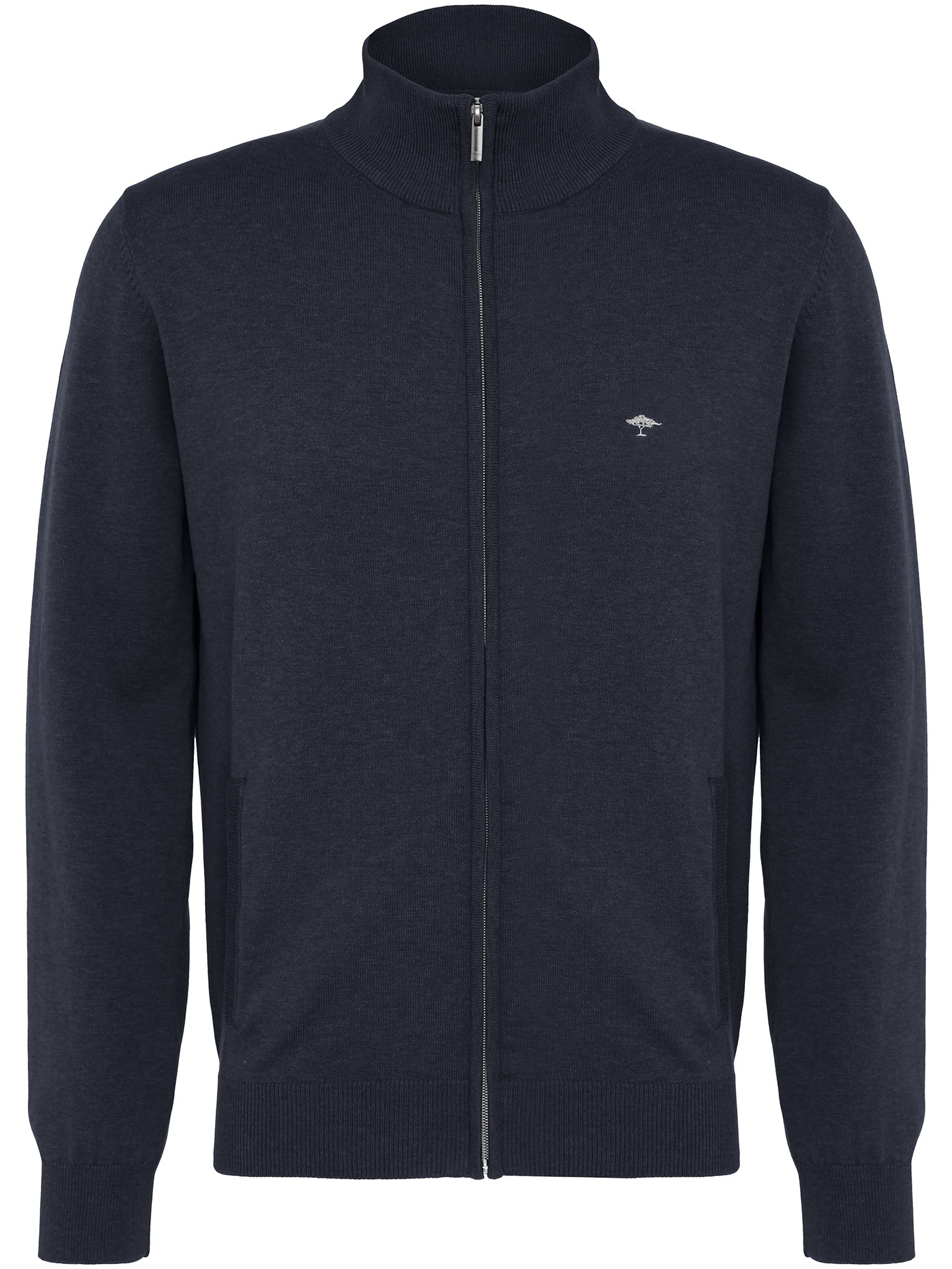 Fynch Hatton Navy Cardigan - Stil og Komfort i Én