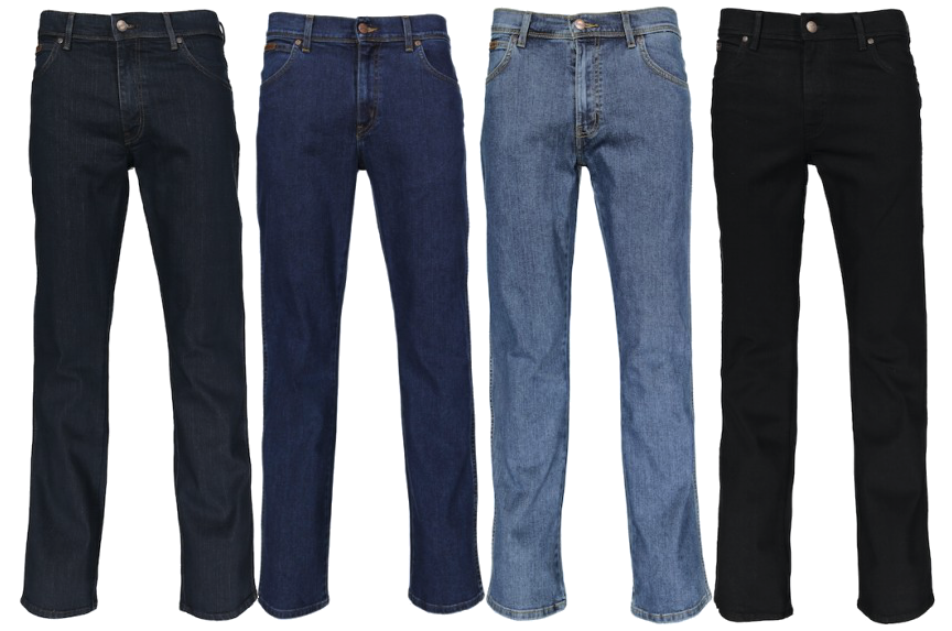 Wrangler Texas Stretch Jeans 4 Pak – Fantastisk tilbud!
