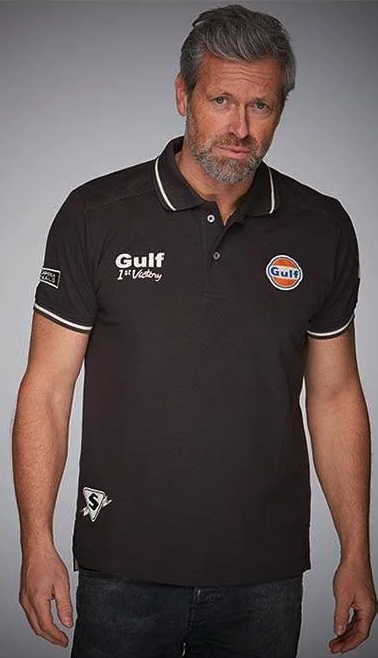 Gulf Racing Polo Vintage – Original Merchandise til mænd