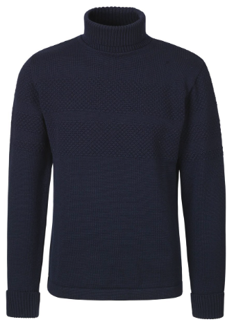 Rullekrave Sweater Klemens - Stilfuld Uldtrøje til Mænd