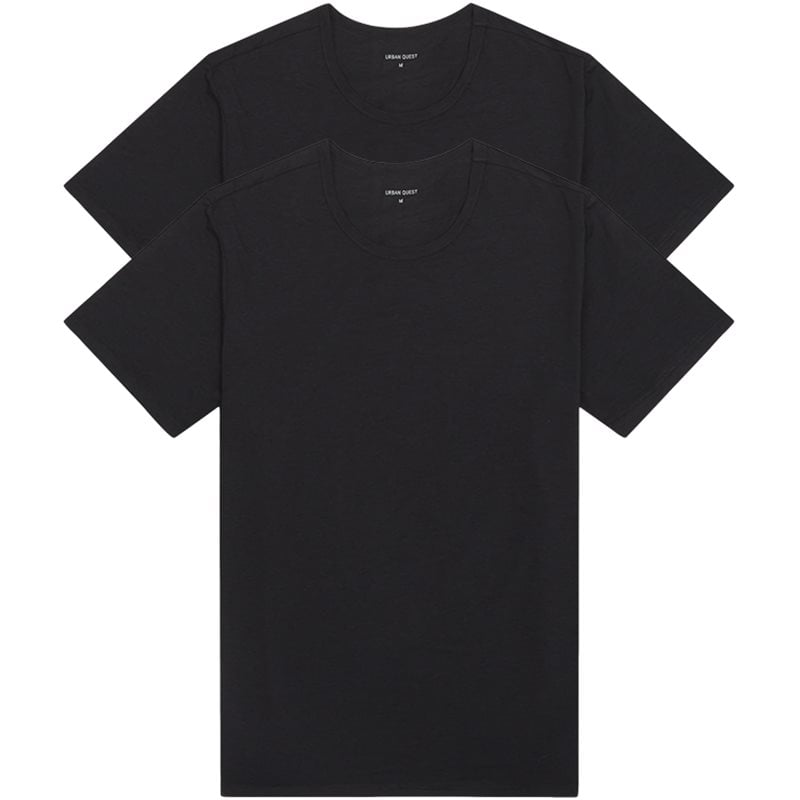 2-Pak Bamboo T-shirts fra Urban Quest - Bløde og Komfortable