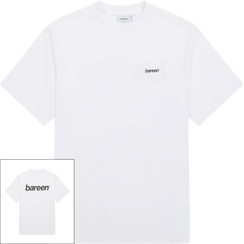 Bard Box Fit Heavy Tee White fra Bareen