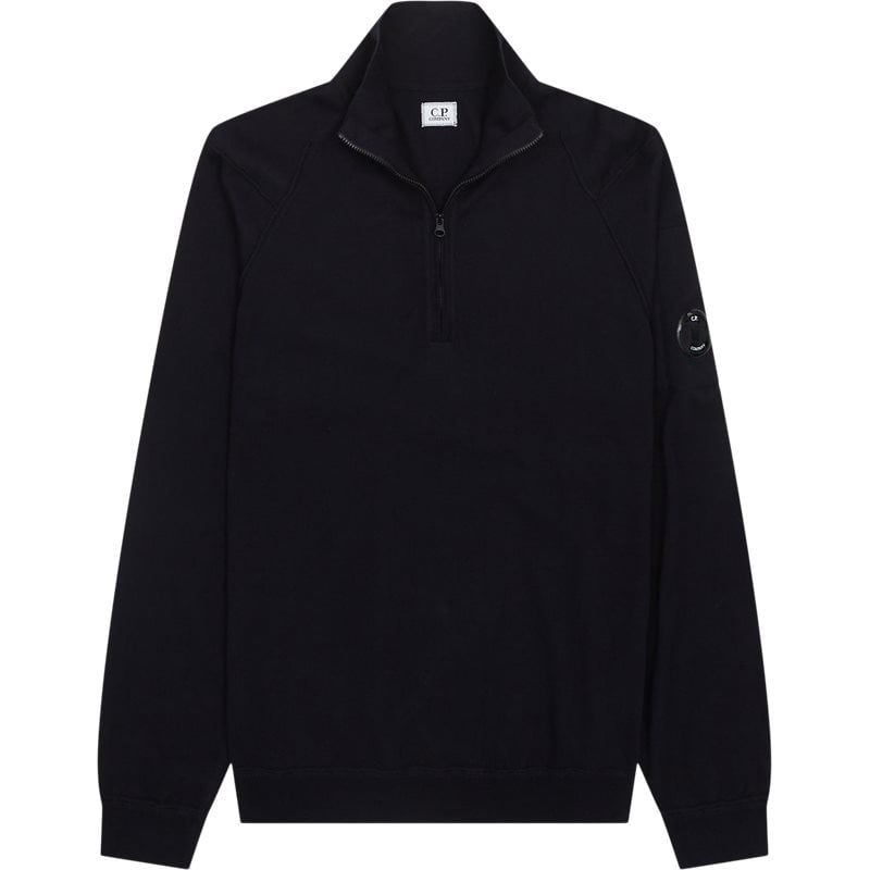 Halv-zip Strik fra C.P. Company – Stilfuld Minimalisme