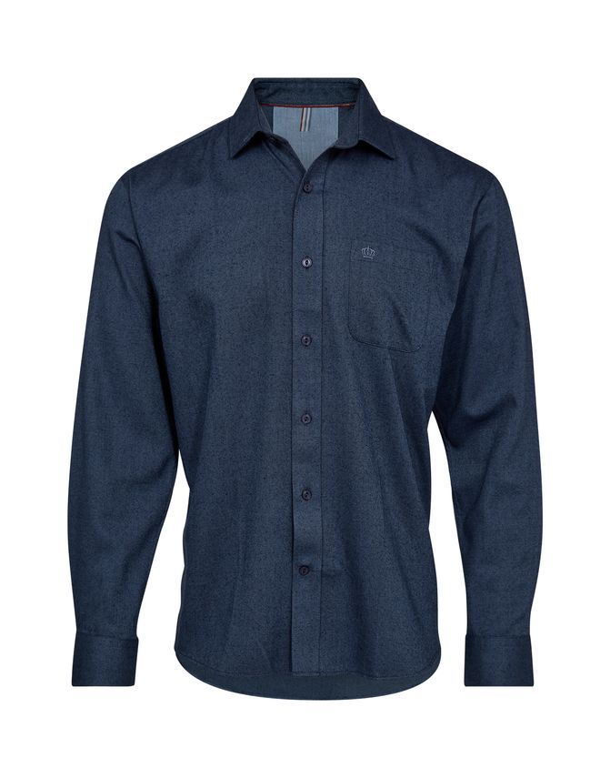 Blød flannelskjorte fra Thomas Regency - Komfort og stil