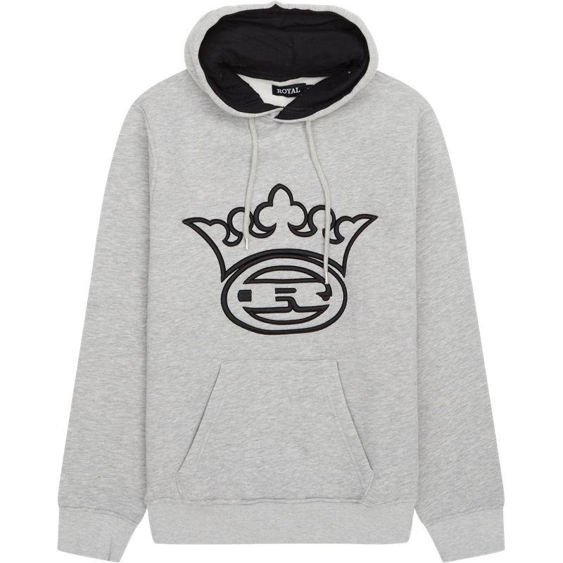 Champ Hoodie Grey Melange fra Royal