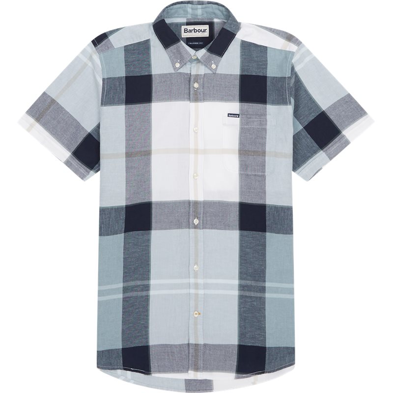 Douglas Ss Tailored Shirt Msh5077 Skjorter fra Barbour