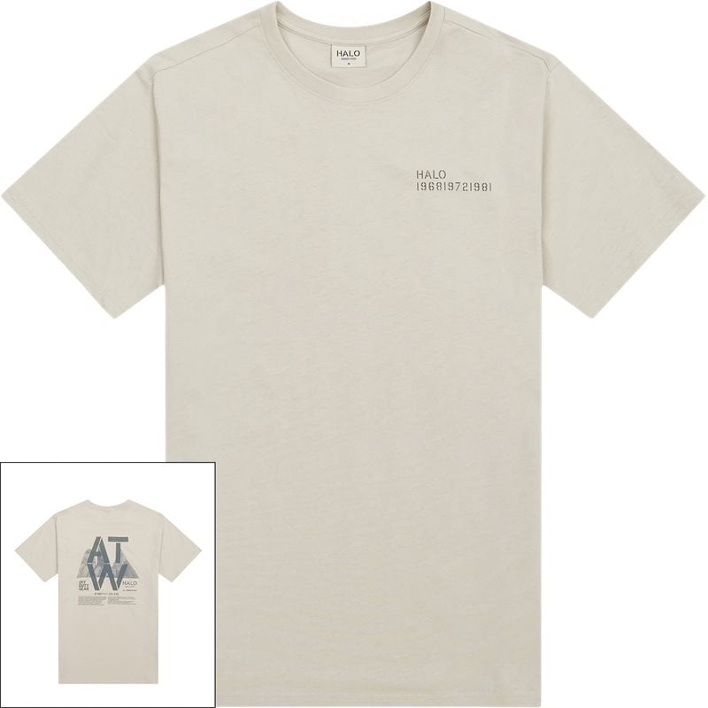 Graphic T Shirt 227365 T Shirts Silver Lining fra Halo