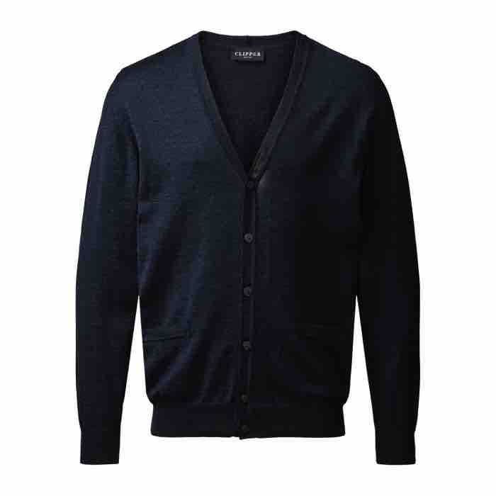 Milan Cardigan V Neck Buttons 50108 fra Clipper