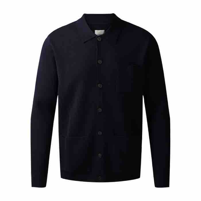 Manchester Cardigan Polo Collar 50318 fra Clipper
