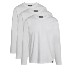 3 Pak Langærmet T Shirt Thor Organic 2x Large fra Mads Nørgaard