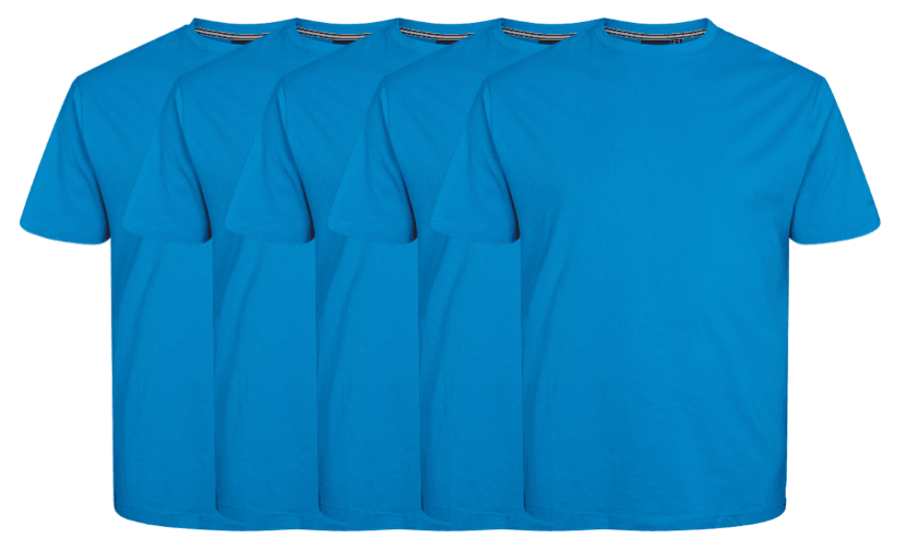 56°4 5 Pack T Shirt 99010 0570 5x Large fra North