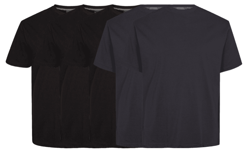 56°4 5 Pack T Shirt 99010 Mix 5x Large fra North