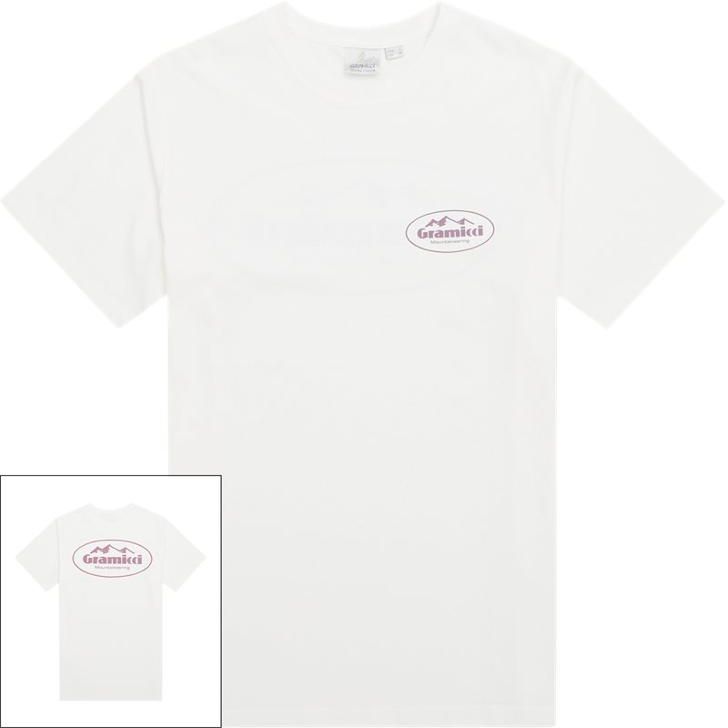 Mountaineering Tee White fra Gramicci