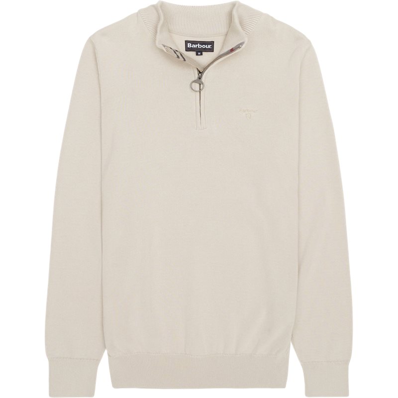 Cotton Half Zip Mkn1074 Strik fra Barbour
