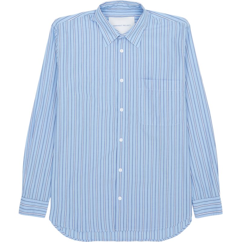 Relaxed Long Sleeved Shirt Gpc1427 Skjorter fra Garment Project