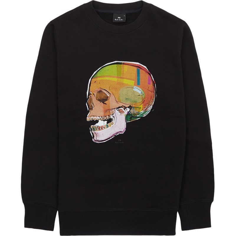 M2r 027r Pp5119 Mens Sweatshirt Skull Sweatshirts fra Ps By Paul Smith