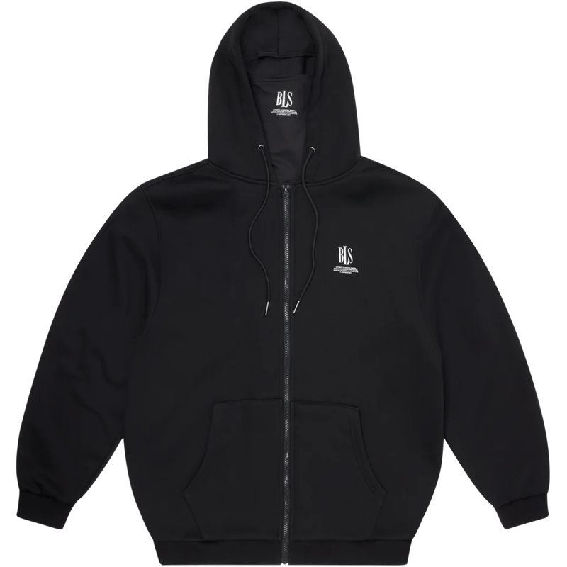 Samurai Zip Hoodie Sort fra Bls